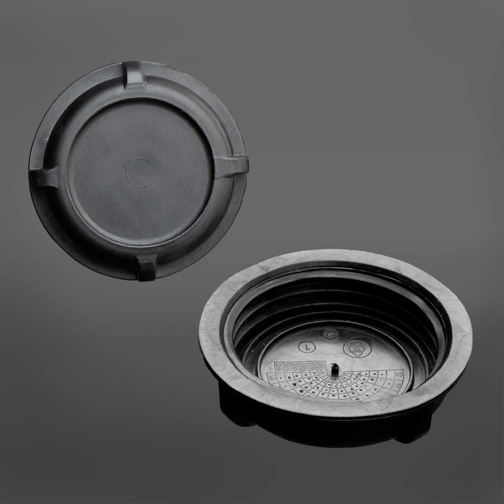 Tapa IBC DN 150 Con Derivación En T Y Cesta Filtro – Medidas 50/75/110 Mm HT