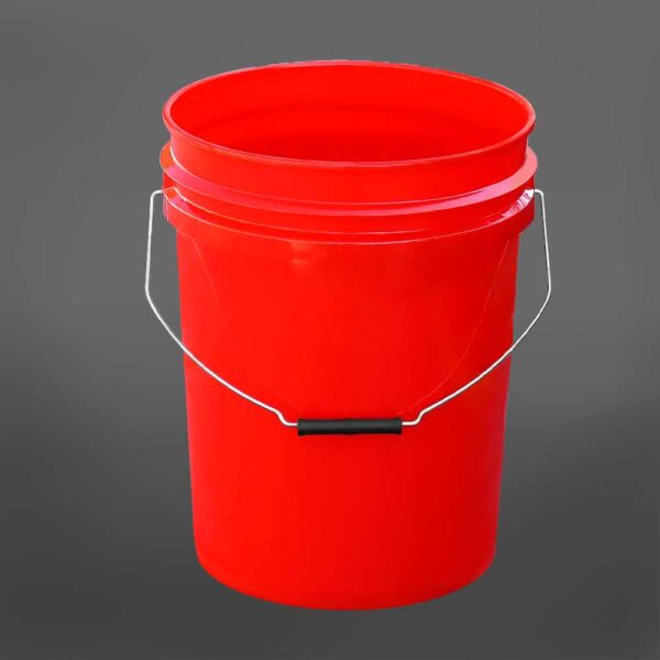 Balde Plástico Rojo 20 Litros