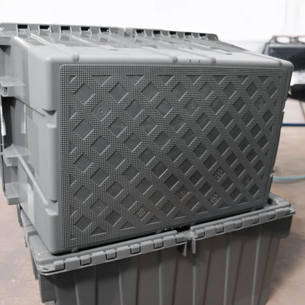 Caja Logística 52 Litros Gris fondo