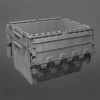Caja Logística 52 Litros Gris aninada