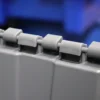 Caja Logística 52 Litros Gris bisagras