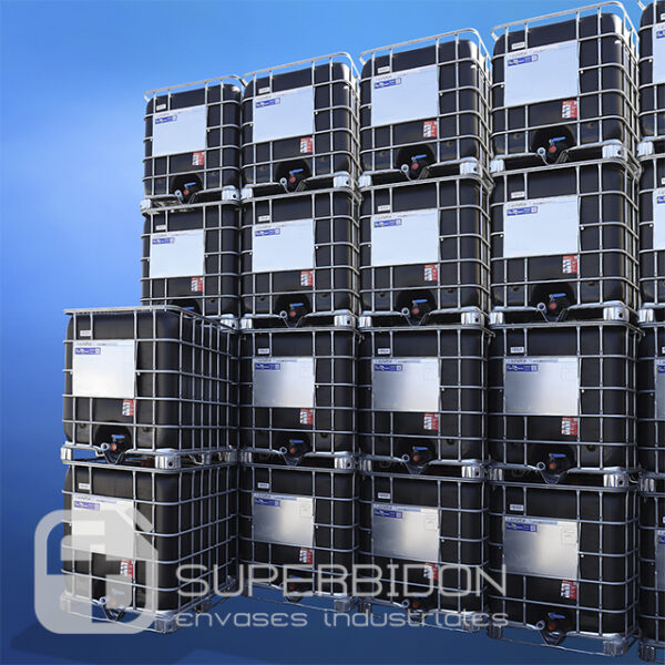 Contenedor IBC Negro 1