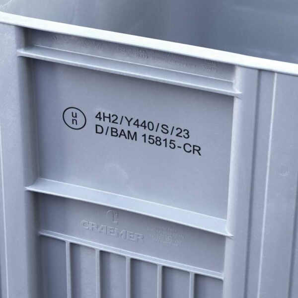 Bins UN para Baterías de Litio 610 lts inserto